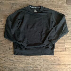 Men’s Black Fruit of The Loom Crewneck Sweatshirt - Size Small